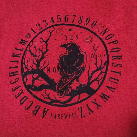 Raven Ouiji Graphic Tee - Various Sizes! - Picture 2 of 2